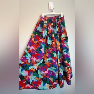 SHEIN Multicolor Floral Maxi Skirt